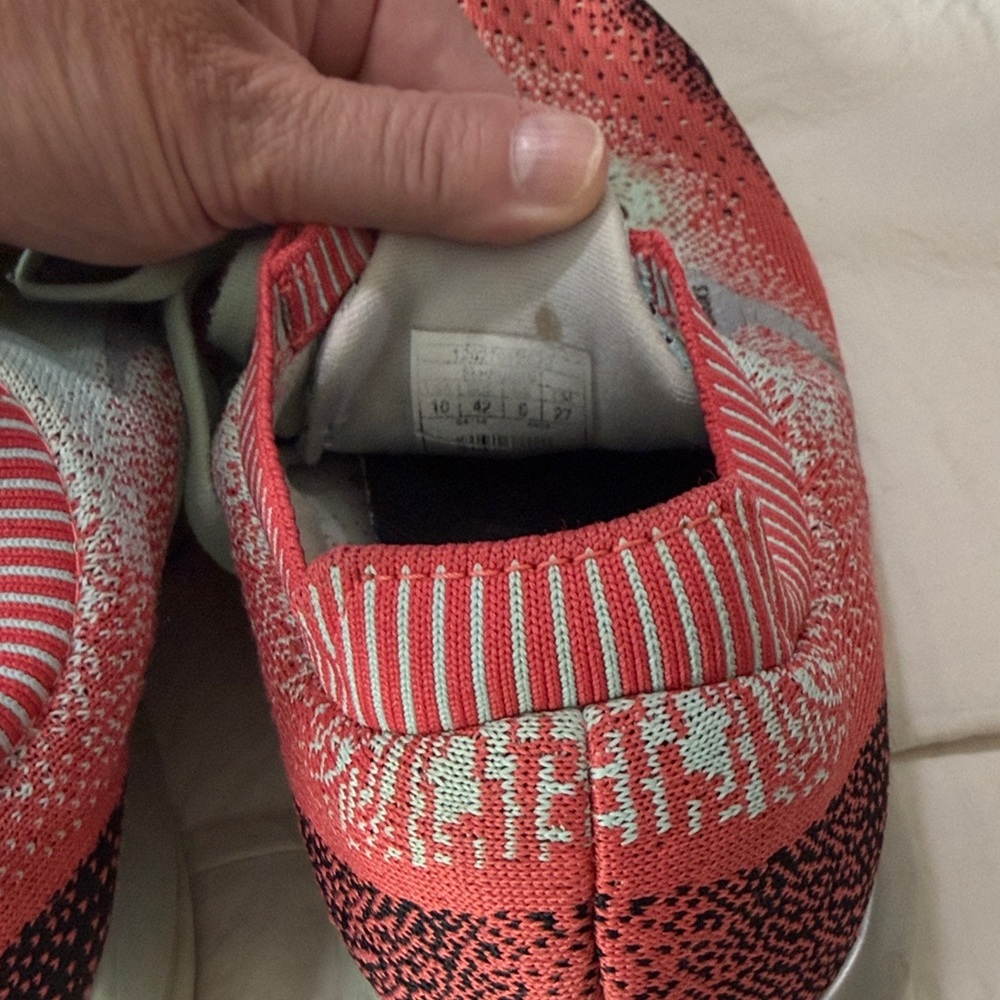 Brooks Women's Running Sneakers in Coral and Mint Green - Picture 3 of 4